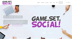 Desktop Screenshot of gamesetsocial.com